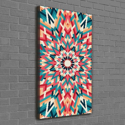 Foto auf leinwand vertikales Kaleidoskop
