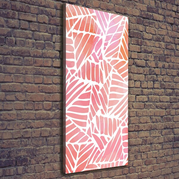 Wandbild vertikales Abstraktes Muster