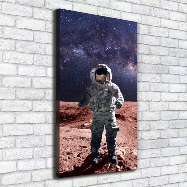 Foto auf leinwand vertikales Astronaut