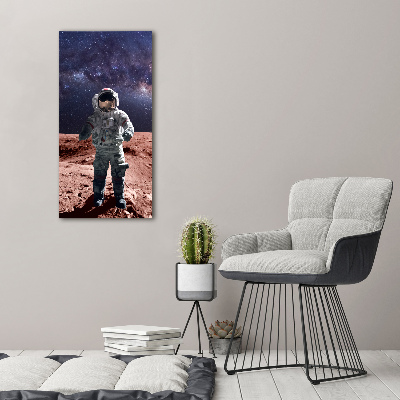 Foto auf leinwand vertikales Astronaut