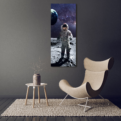 Wandbild vertikales Astronaut