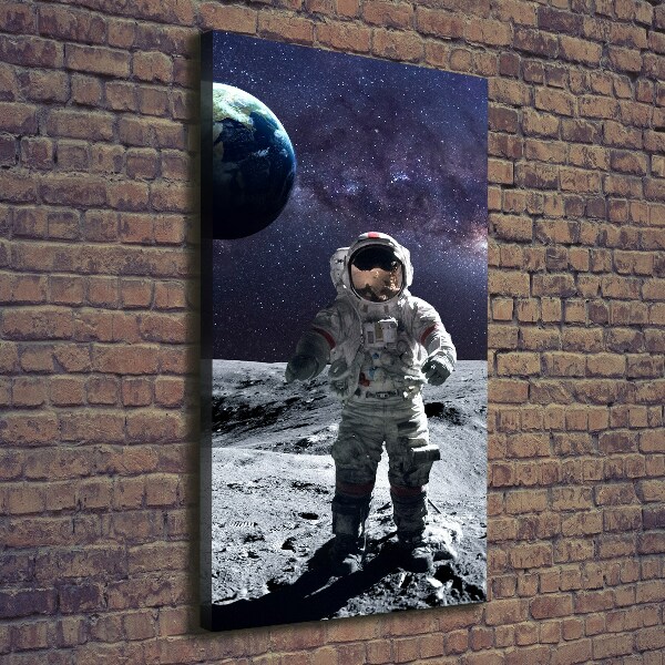 Wandbild vertikales Astronaut