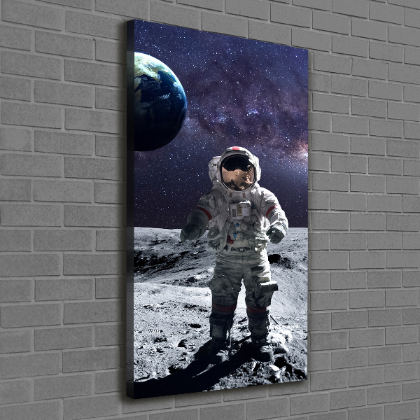 Wandbild vertikales Astronaut