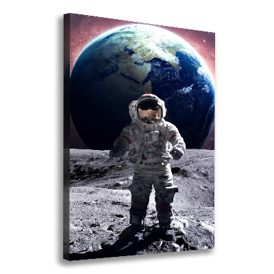 Foto leinwand vertikales Astronaut