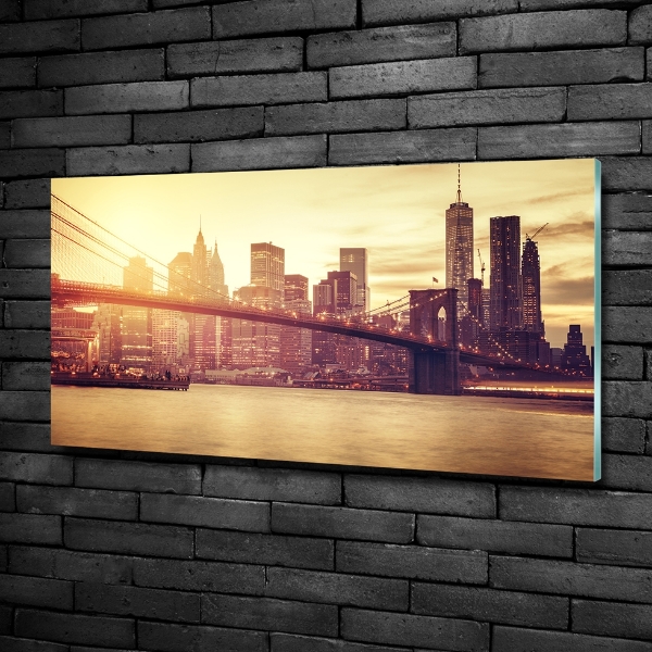 Bild auf glas Manhattan, New York
