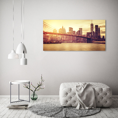 Bild auf glas Manhattan, New York