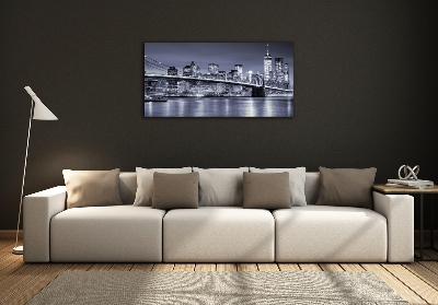 Foto glasbild Manhattan, New York