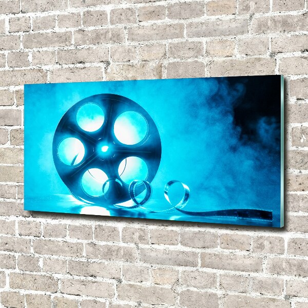 Foto glasbild Filmrolle