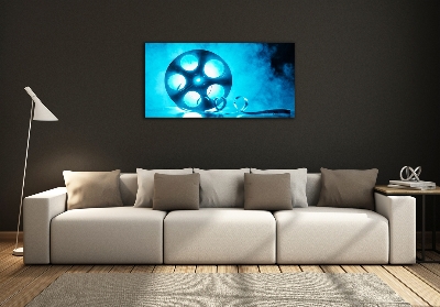 Foto glasbild Filmrolle