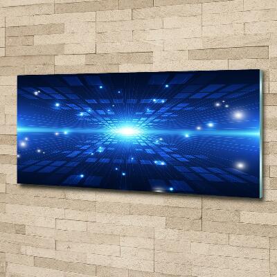 Glasbild 3D-Hintergrund