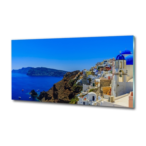 Foto glasbild Santorini, Griechenland