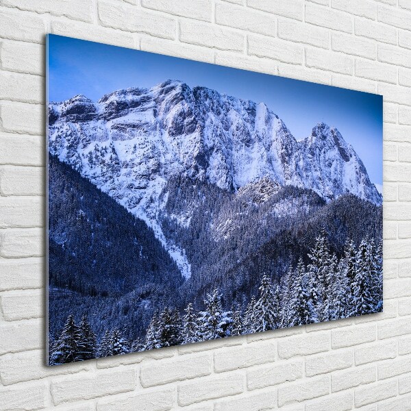 Bild auf glas Giewont Tatra Gebirge