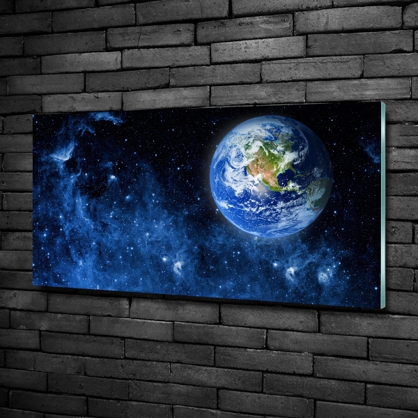 Bild auf glas Globus