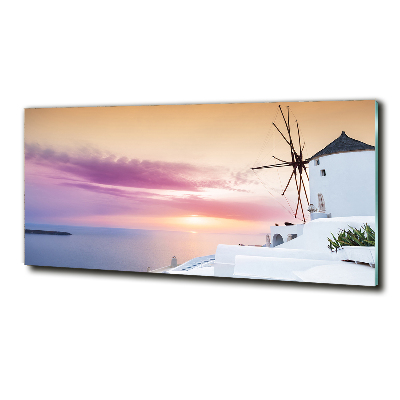 Foto glasbild Santorini, Griechenland