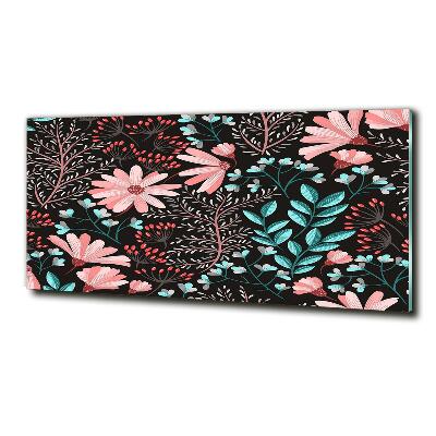 Bild auf glas Frühlingsblumen