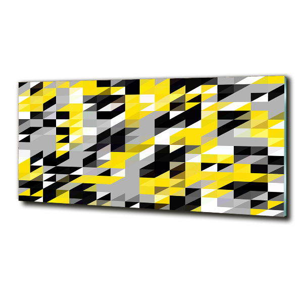 Foto glasbild Geometrischer Hintergrund