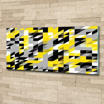 Foto glasbild Geometrischer Hintergrund