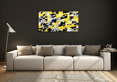 Foto glasbild Geometrischer Hintergrund