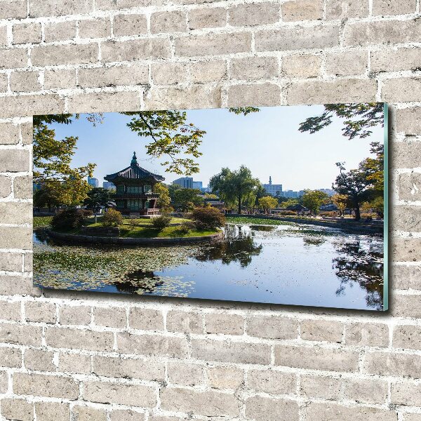 Foto glasbild Südkorea