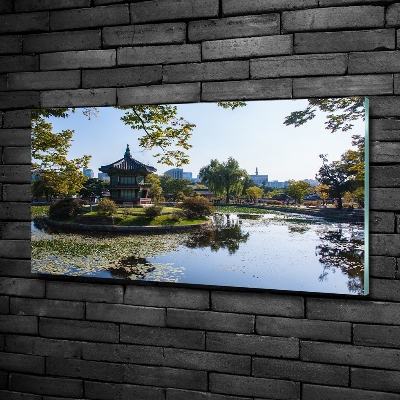 Foto glasbild Südkorea