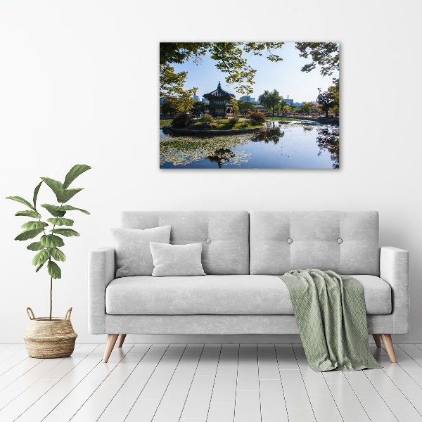 Foto glasbild Südkorea