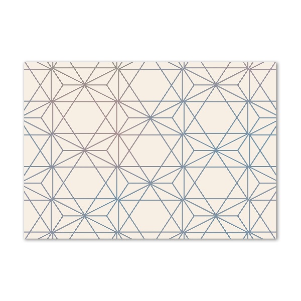 Foto glasbild Geometrischer Hintergrund