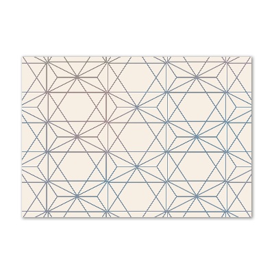 Foto glasbild Geometrischer Hintergrund