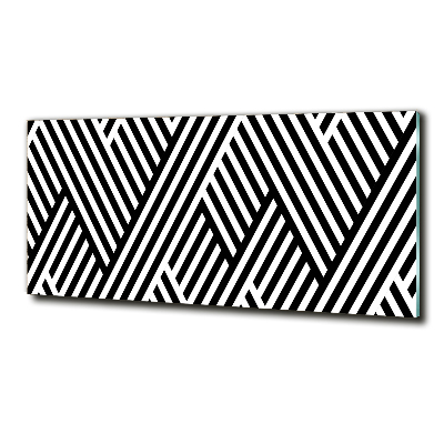 Glasbild Geometrischer Hintergrund