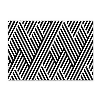 Glasbild Geometrischer Hintergrund