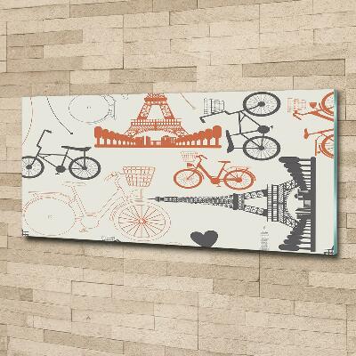 Bild auf glas Symbole Frankreichs