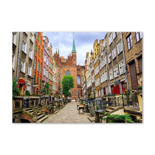 Glasbild Danzig, Polen