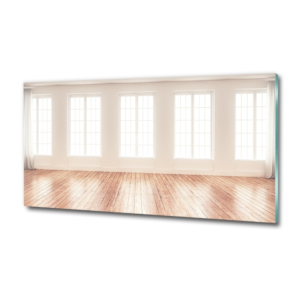 Foto glasbild Heller Innenraum