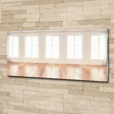 Foto glasbild Heller Innenraum