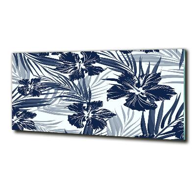 Bild auf glas Tropische Blumen