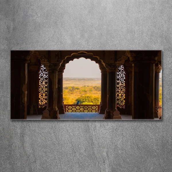Foto glasbild Agra Fort, Indien