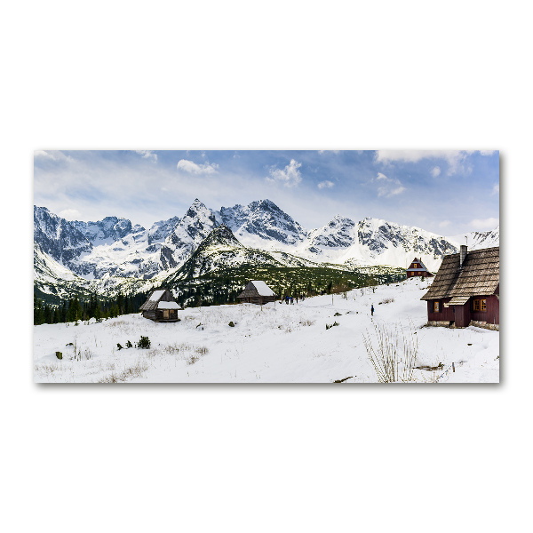 Foto glasbild Weiden im Tatra-Gebirge