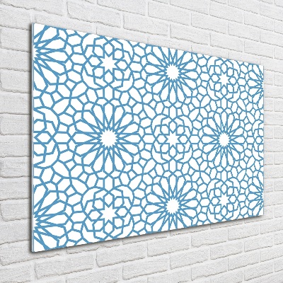 Foto glasbild Orientalisches Muster