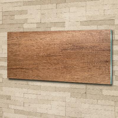 Bild auf glas Holzhintergrund