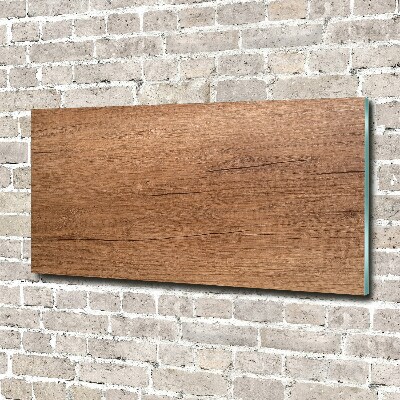 Bild auf glas Holzhintergrund