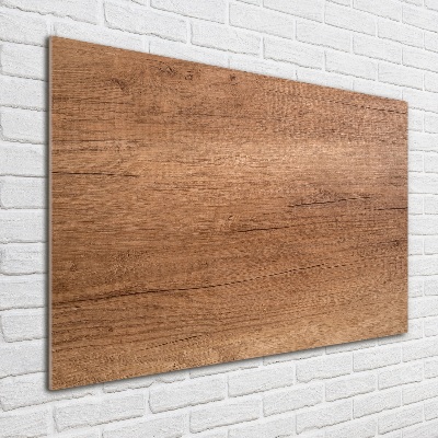 Bild auf glas Holzhintergrund