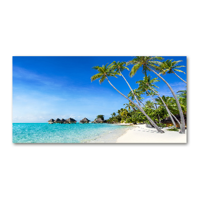 Foto glasbild Malediven