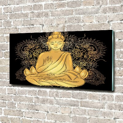 Bild auf glas Sitzender Buddha