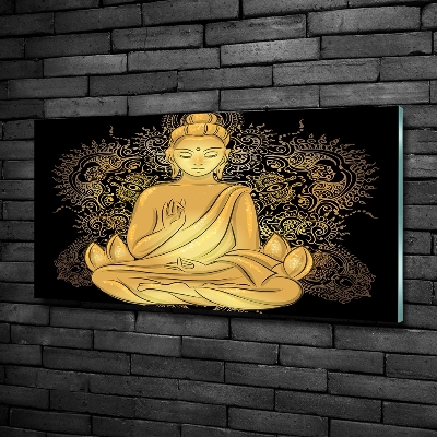 Bild auf glas Sitzender Buddha