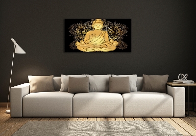 Bild auf glas Sitzender Buddha