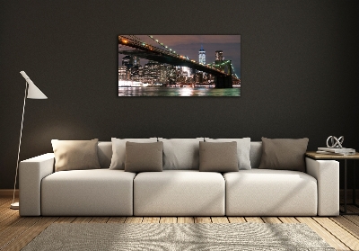 Foto glasbild Manhattan, New York