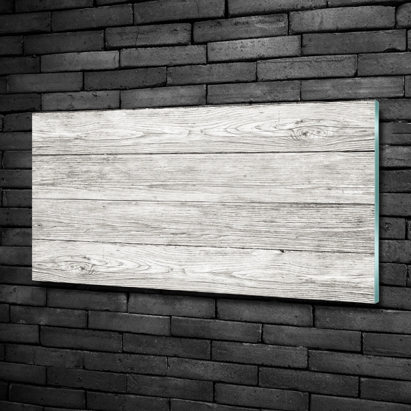 Foto glasbild Holzhintergrund