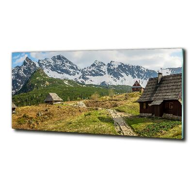 Glasbild Weiden im Tatra-Gebirge