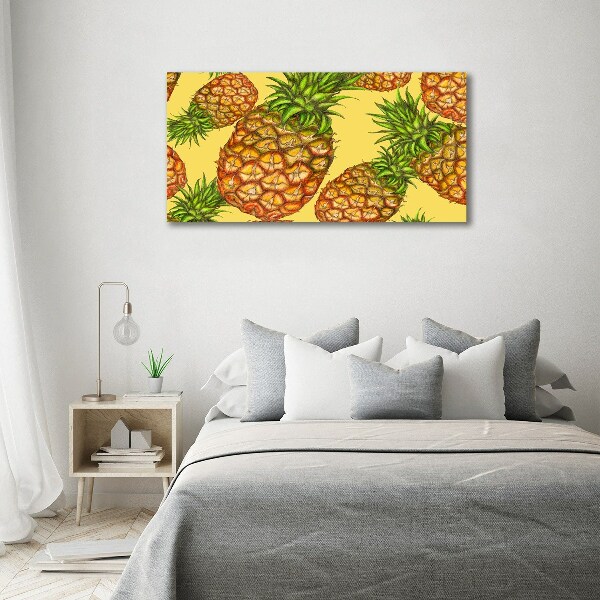 Foto glasbild Ananas