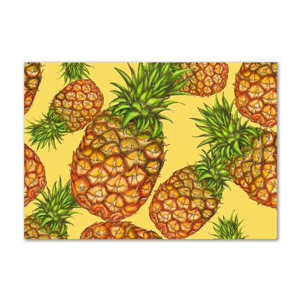 Foto glasbild Ananas