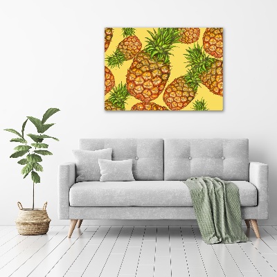 Foto glasbild Ananas